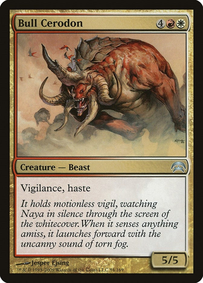Image for Bull Cerodon (84) (HOP) - Magic: The Gathering