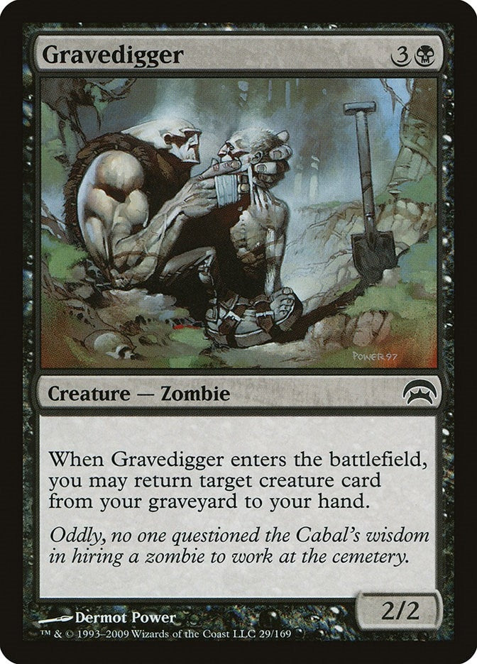 Image for Gravedigger (29) (HOP) - Magic: The Gathering