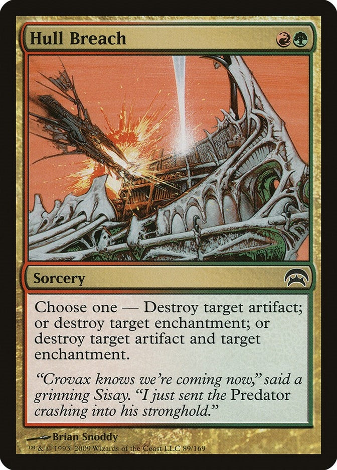 Image for Hull Breach (89) (HOP) - Magic: The Gathering