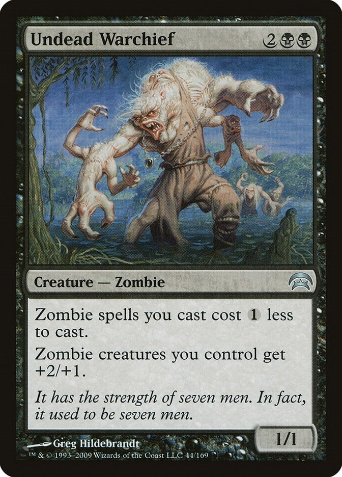 Image for Undead Warchief (44) (HOP) - Magic: The Gathering