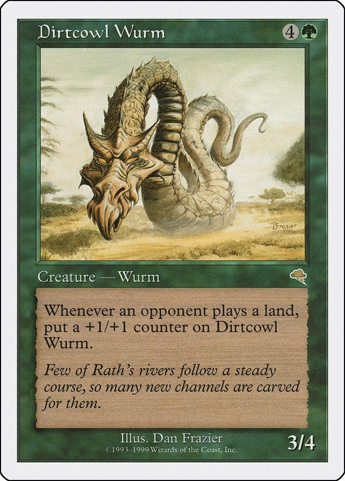 Image for Dirtcowl Wurm - Magic: The Gathering