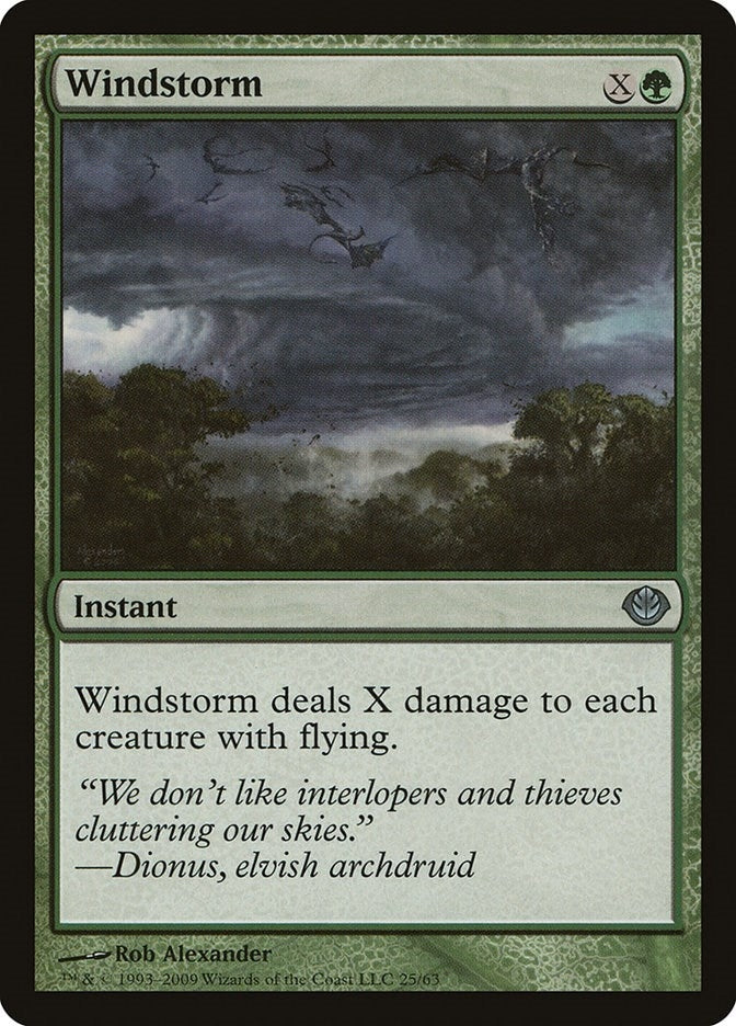 Image for Windstorm (25) (DDD) - Magic: The Gathering