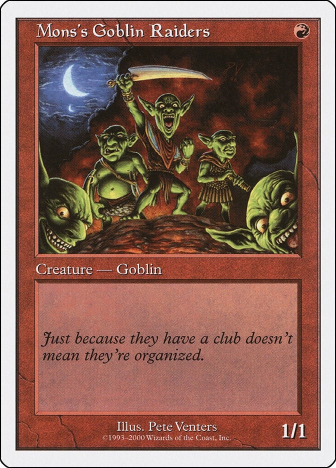 Image for Mons's Goblin Raiders - Magic: The Gathering