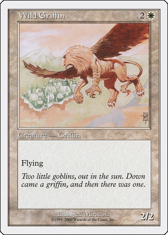 Image for Wild Griffin - Magic: The Gathering
