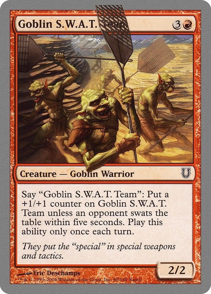 Image for Goblin S.W.A.T. Team (80) - Magic: The Gathering
