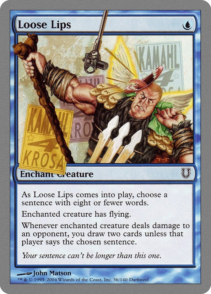 Image for Loose Lips (36) (UNH) - Magic: The Gathering