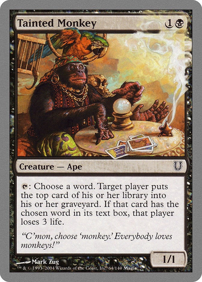 Image for Tainted Monkey (64) - Magic: The Gathering