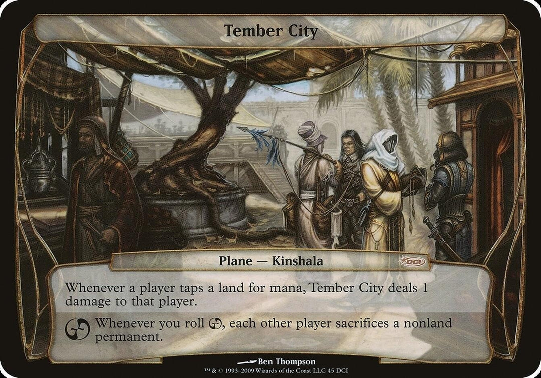 Image for Tember City (WPN Promo) (45) (OVER) - Magic: The Gathering