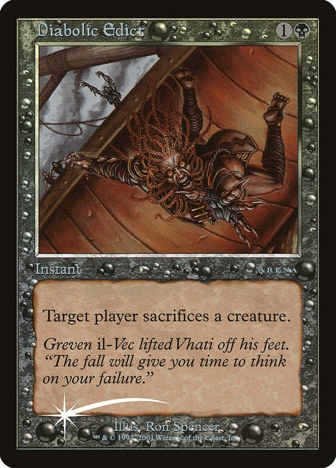 Image for Diabolic Edict - Magic: The Gathering
