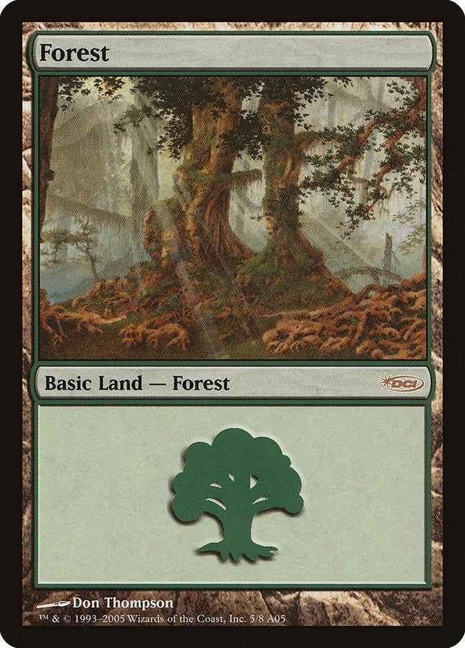 Image for Forest (2005) (5) - Magic: The Gathering