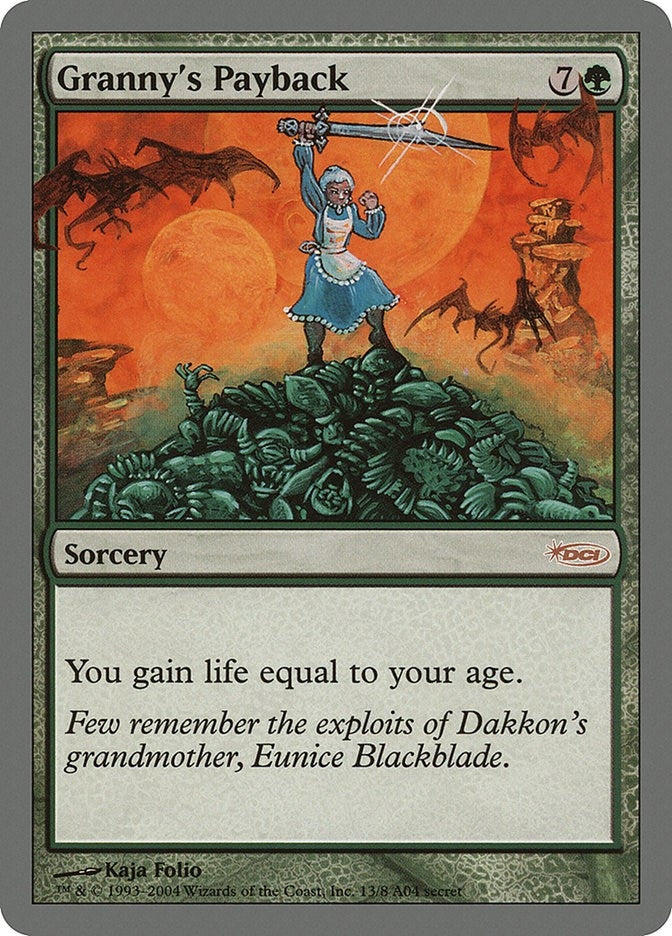 Image for Granny's Payback (13) - Magic: The Gathering