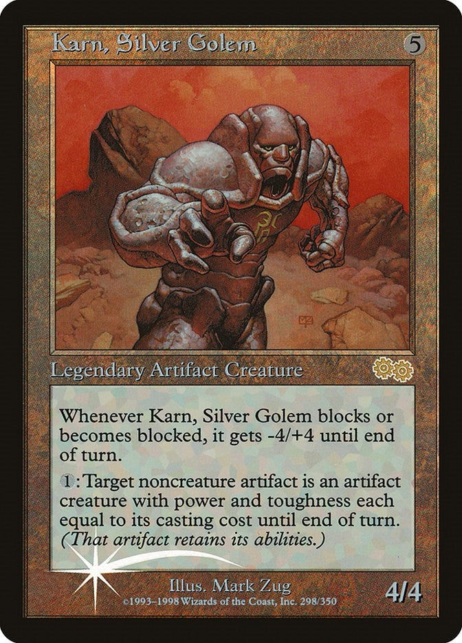 Image for Karn, Silver Golem (298) - Magic: The Gathering