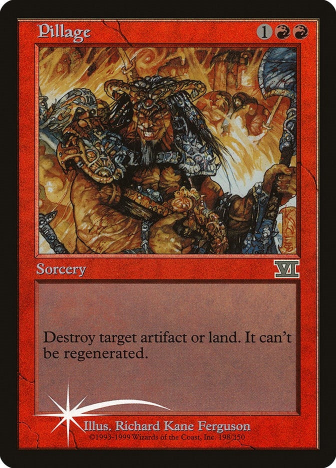Image for Pillage (198) - Magic: The Gathering