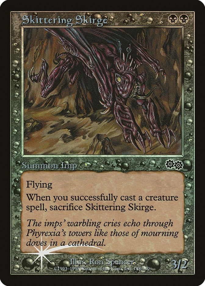 Image for Skittering Skirge (4) - Magic: The Gathering