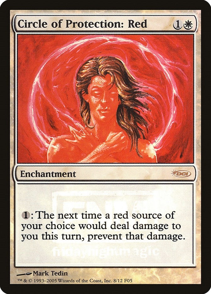 Image for Circle of Protection: Red (8) - Magic: The Gathering