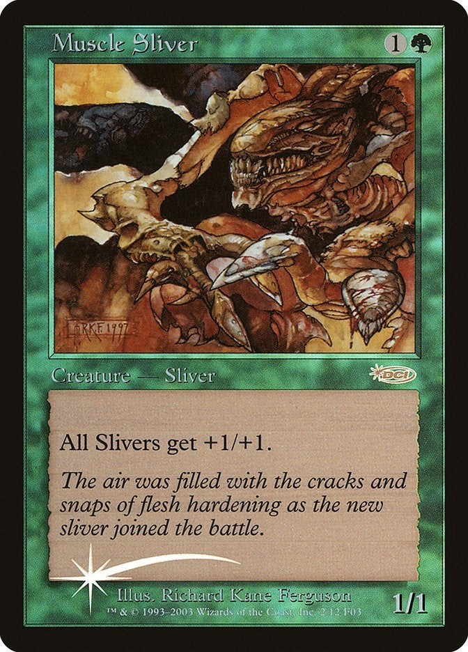 Image for Muscle Sliver (2) - Magic: The Gathering