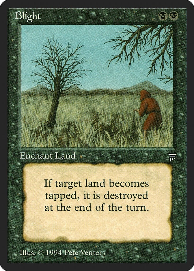 Image for Blight - Magic: The Gathering