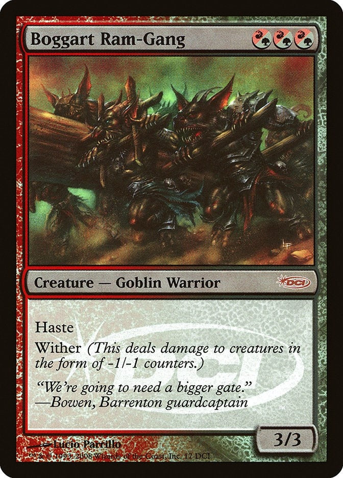 Image for Boggart Ram-Gang (17) (WPN) - Magic: The Gathering