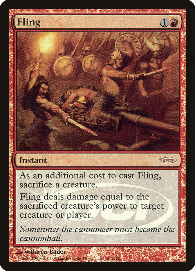 Image for Fling (DCI) (50) - Magic: The Gathering