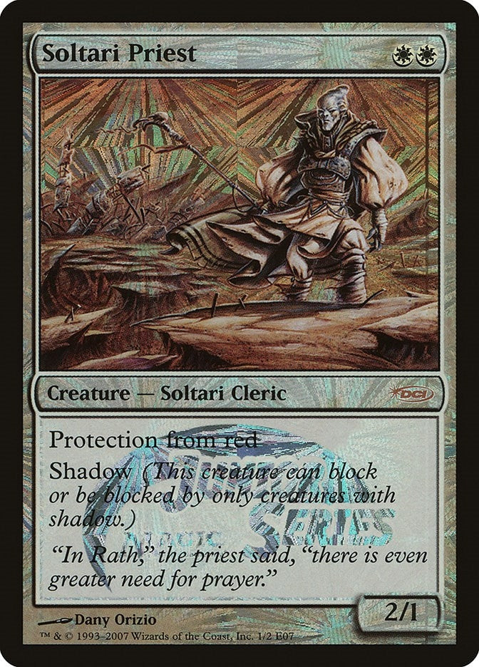 Image for Soltari Priest (Junior Series Europe) (1) - Magic: The Gathering