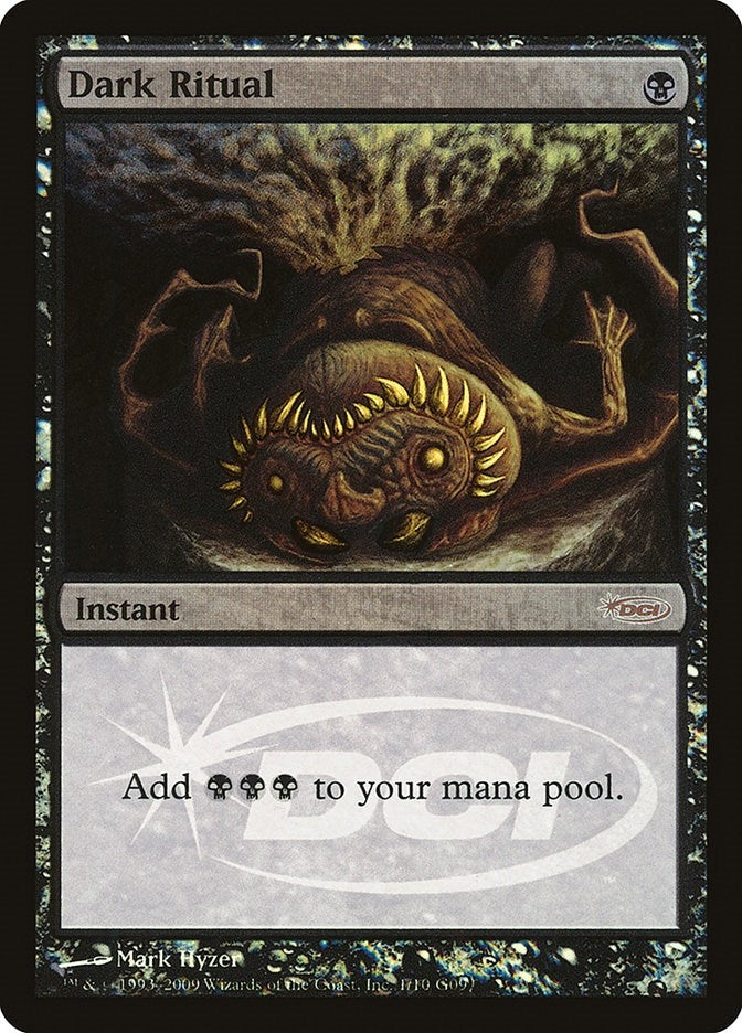 Image for Dark Ritual (1) (JDG) - Magic: The Gathering