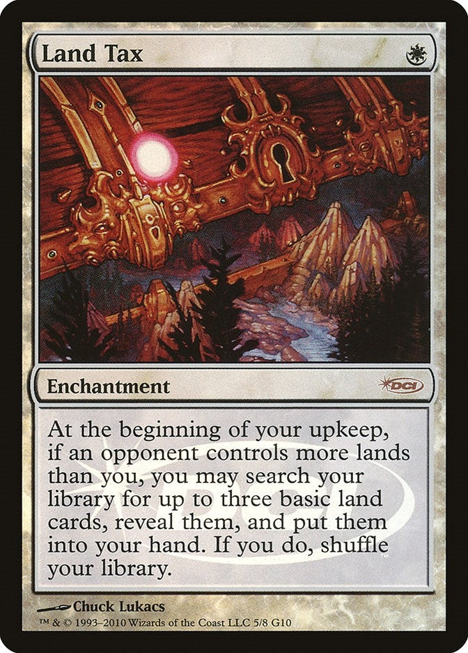 Image for Land Tax (5) (JDG) - Magic: The Gathering