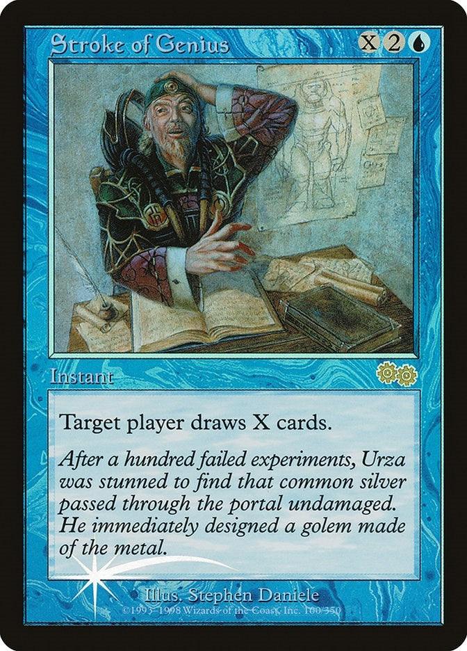 Image for Stroke of Genius (100) - Magic: The Gathering
