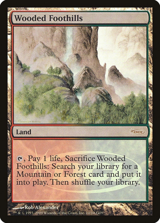 Image for Wooded Foothills (10) - Magic: The Gathering
