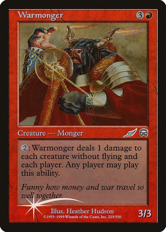 Image for Warmonger (225) - Magic: The Gathering