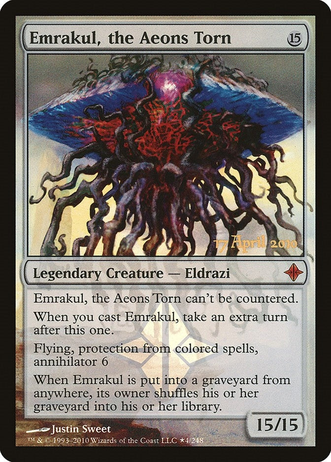 Image for Emrakul, the Aeons Torn (4) - Magic: The Gathering