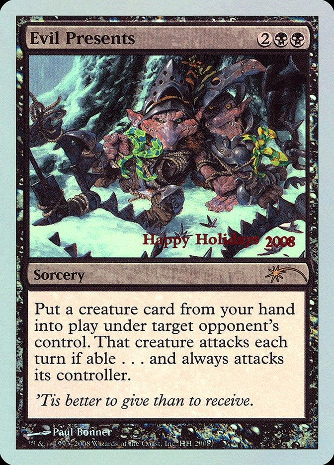 Image for Evil Presents (2008) - Magic: The Gathering