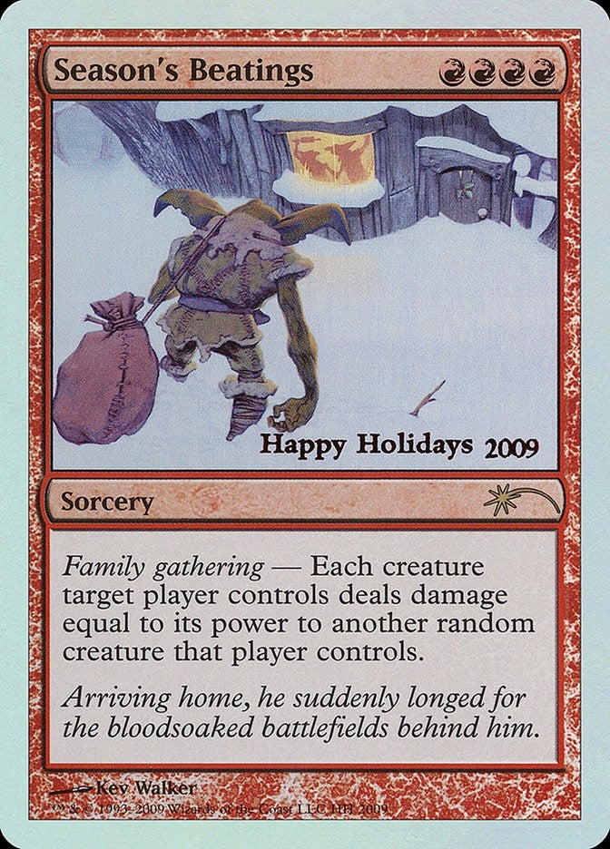 Image for Season's Beatings (2009) - Magic: The Gathering
