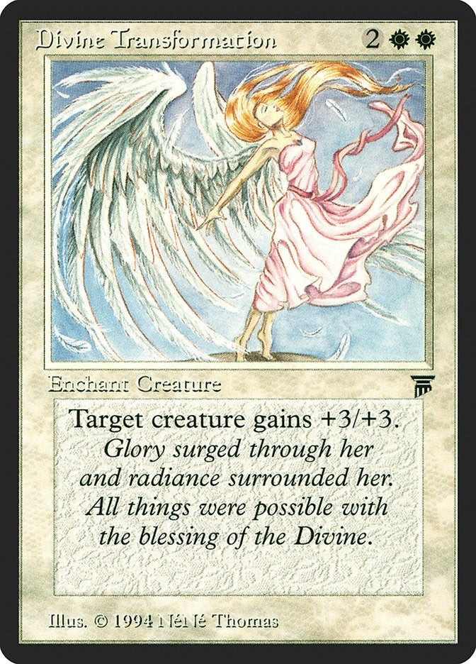 Image for Divine Transformation - Magic: The Gathering