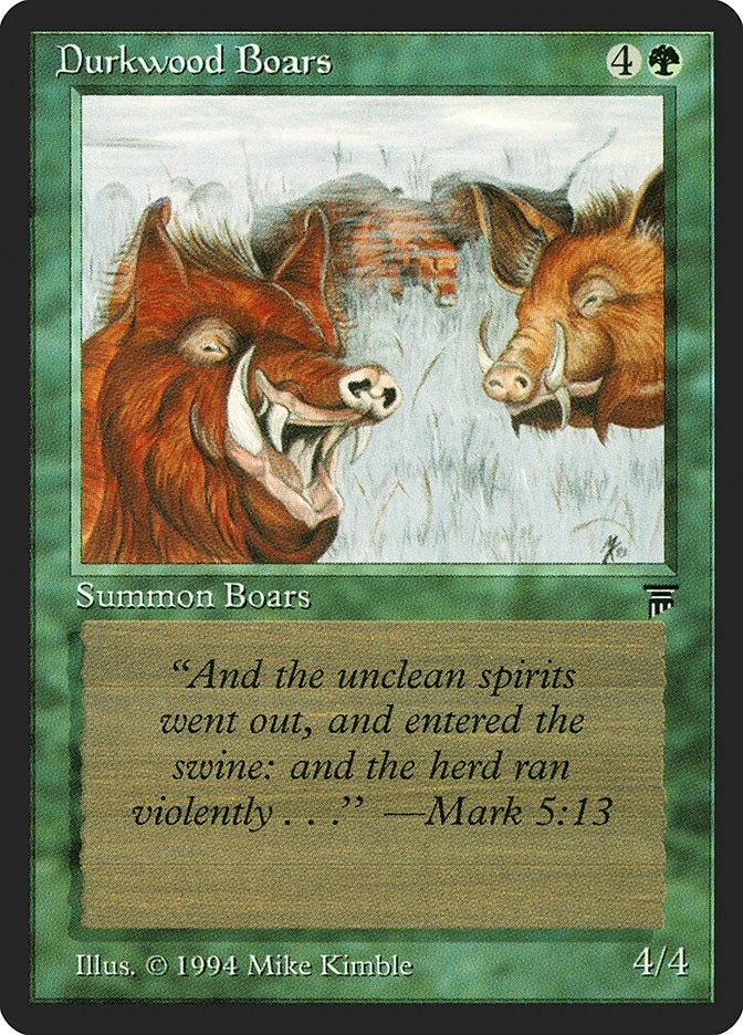 Image for Durkwood Boars - Magic: The Gathering