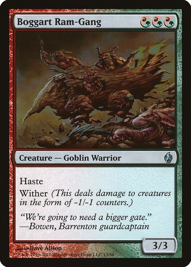 Image for Boggart Ram-Gang (13) - Magic: The Gathering