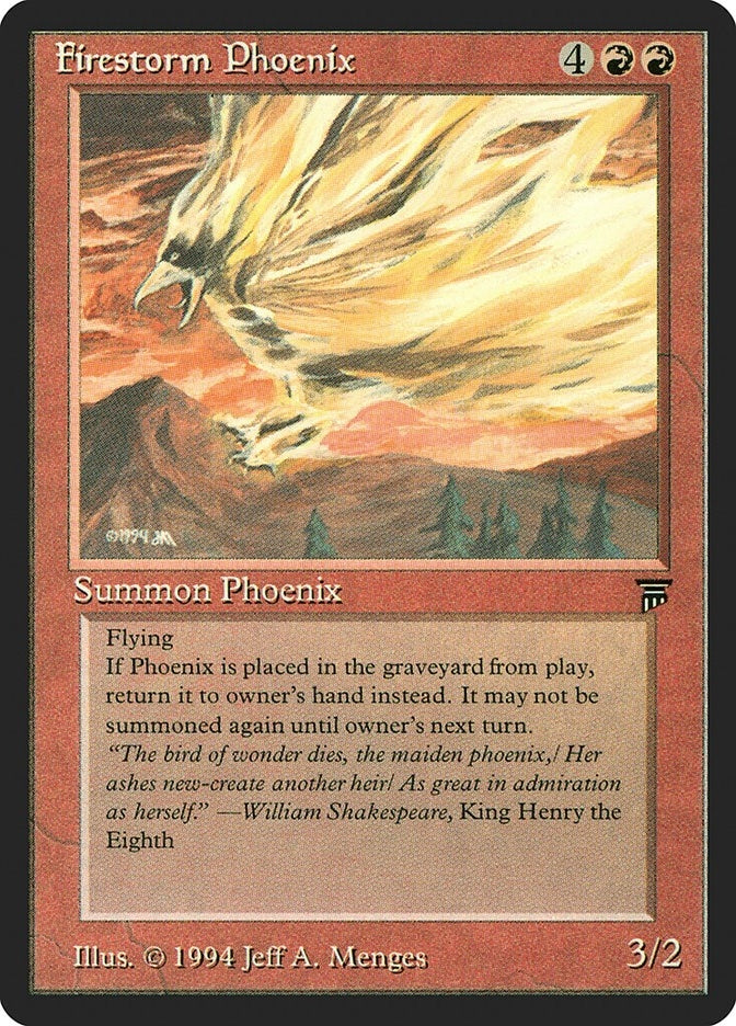 Image for Firestorm Phoenix - Magic: The Gathering
