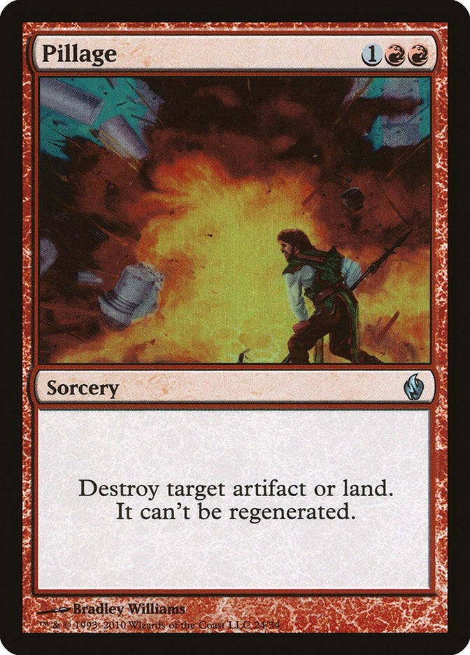 Image for Pillage (24) - Magic: The Gathering