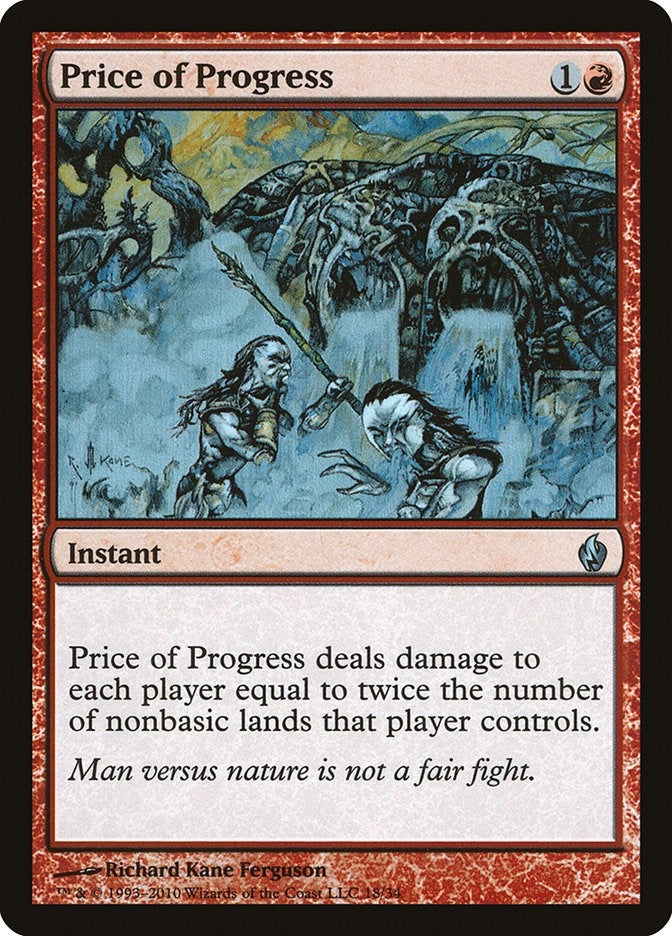 Image for Price of Progress (18) - Magic: The Gathering