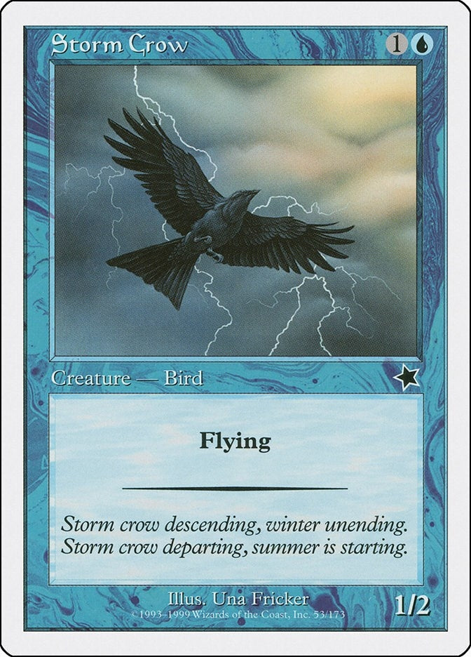 Image for Storm Crow (53) - Magic: The Gathering