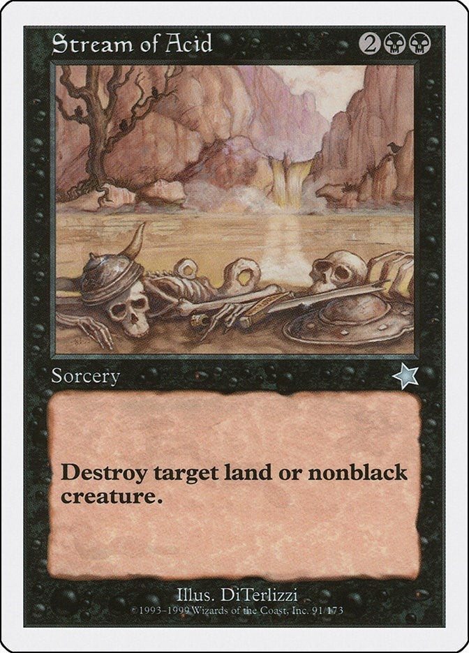 Image for Stream of Acid (91) - Magic: The Gathering