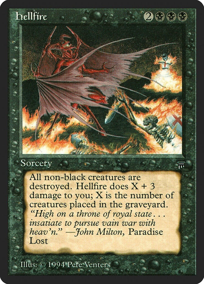 Image for Hellfire - Magic: The Gathering