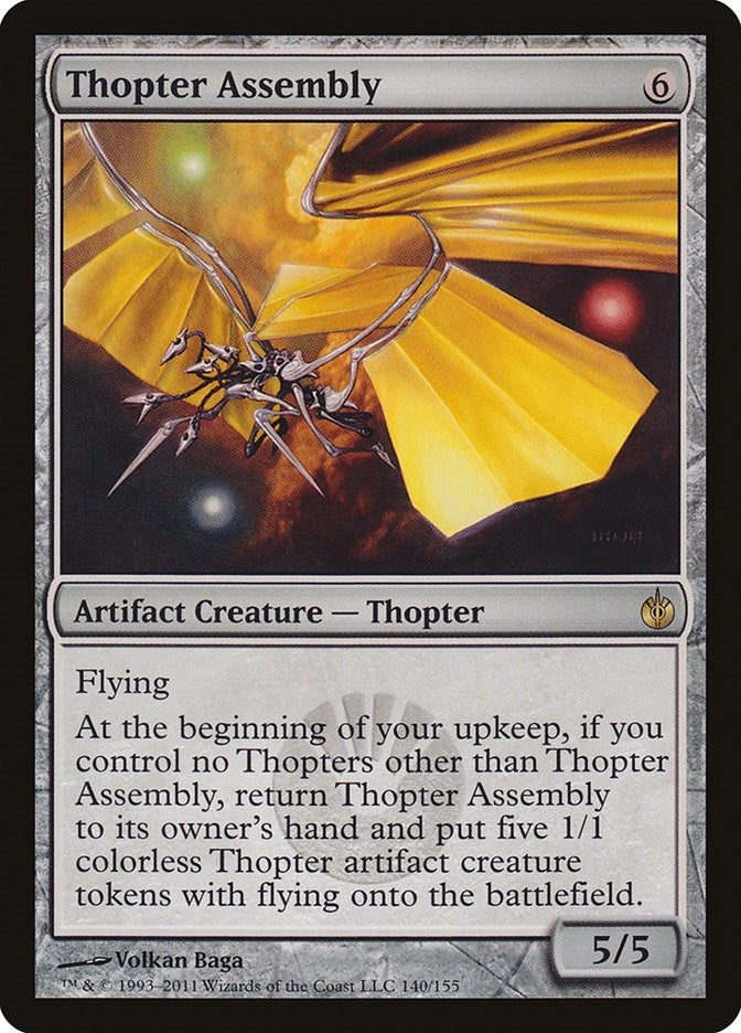 Image for Thopter Assembly (140) - Magic: The Gathering