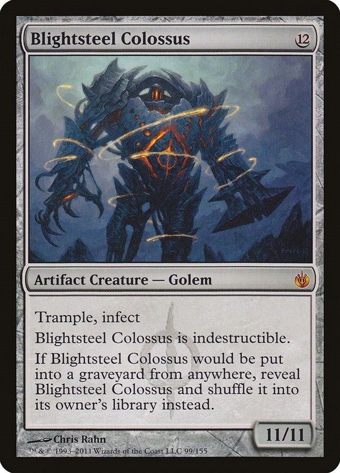 Image for Blightsteel Colossus (99) - Magic: The Gathering
