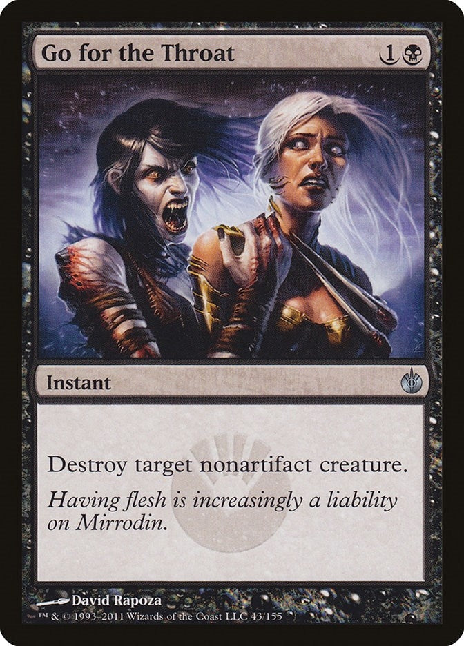 Image for Go for the Throat (43) - Magic: The Gathering
