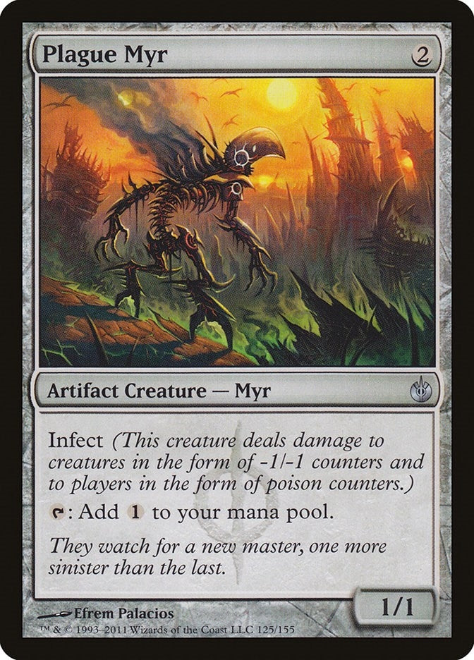 Image for Plague Myr (125) - Magic: The Gathering