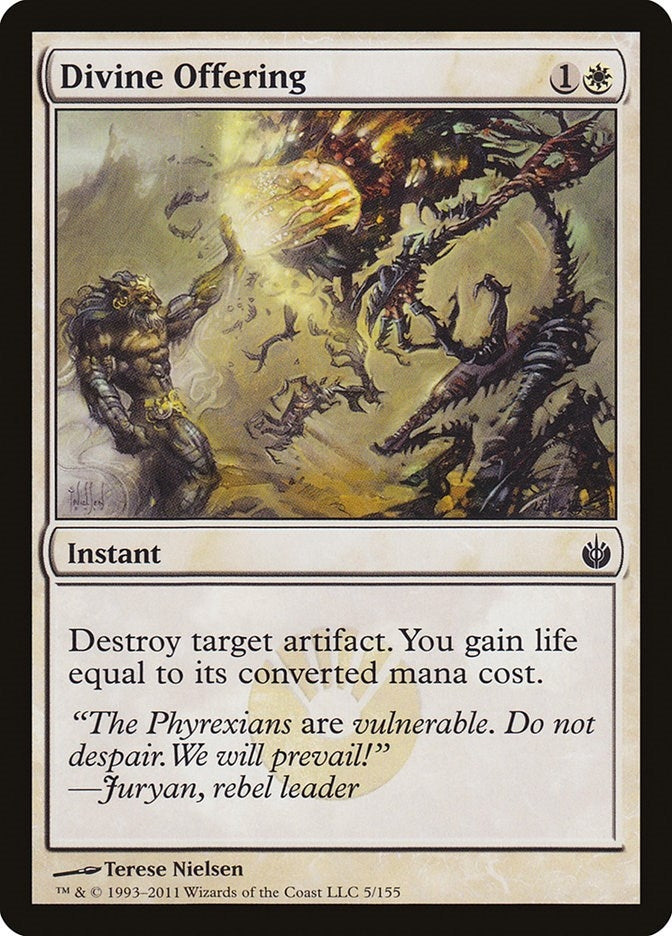 Image for Divine Offering (5) (MBS) - Magic: The Gathering