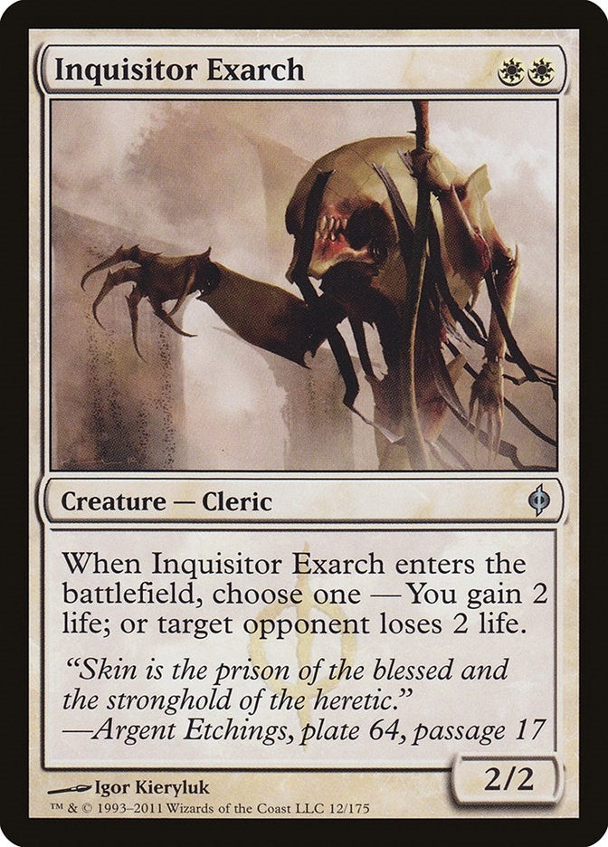 Image for Inquisitor Exarch (12) (NPH) - Magic: The Gathering