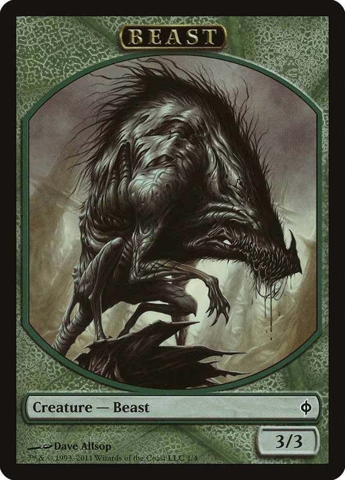Image for Beast Token (1) - Magic: The Gathering