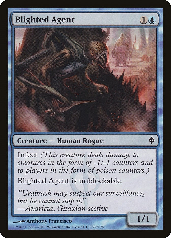 Image for Blighted Agent (29) (NPH) - Magic: The Gathering