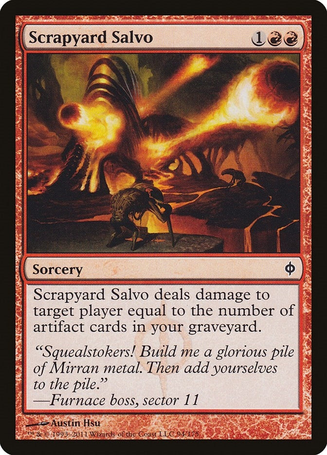Image for Scrapyard Salvo (94) (NPH) - Magic: The Gathering